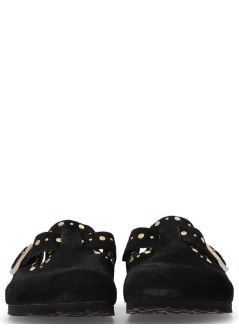 birkenstock clog womanboston rivet leve - 1030491 black