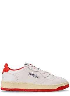 autry sneaker manmedalist low man m kitsune - aulmmk02 wht red