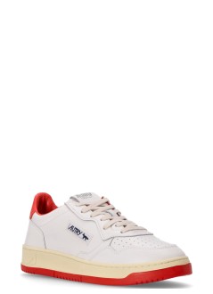 autry sneaker manmedalist low man m kitsune - aulmmk02 wht red