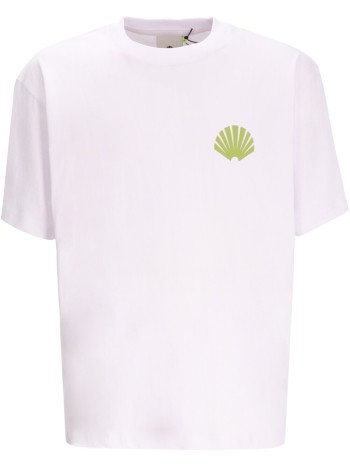 new amsterdam t-shirt manloo tee - 2501086001 white green