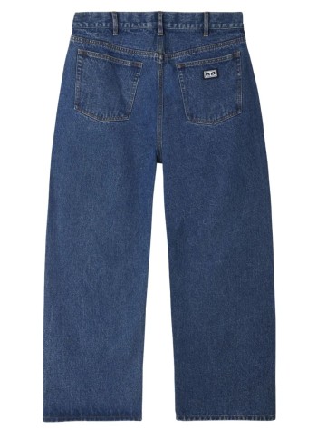 obey pantalon jeans hombre bigwig baggy denim stone - 142010087 stn 2