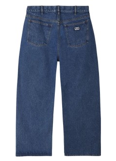 obey pantalon jeans hombre bigwig baggy denim stone - 142010087 stn