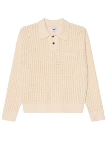 obey sudadera hombre obey duane polo sweater - 151000112 nat