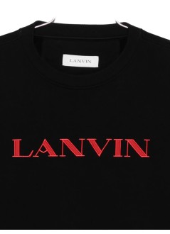 lanvin sudadera hombre logo lanvin sweatshirt - rmss0001f300h25 10