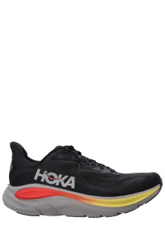 hoka one one sneaker hombre clifton 10 - 1162030 black galactic