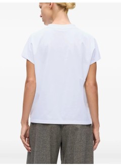 karl lagerfeld top womanembellished relaxed t shirt - a4w17046 100
