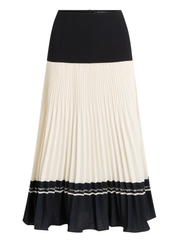 karl lagerfeld skirt womanelevated pleated skirt - a4w12014 999