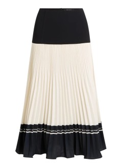 karl lagerfeld falda mujer elevated pleated skirt - a4w12014 999