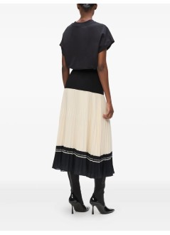 karl lagerfeld falda mujer elevated pleated skirt - a4w12014 999