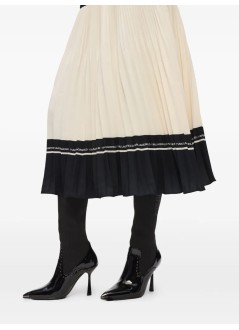 karl lagerfeld falda mujer elevated pleated skirt - a4w12014 999