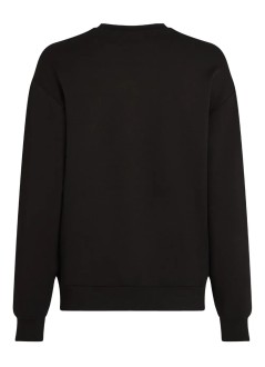 karl lagerfeld sweater womanrhinestone rain sweatshirt - a4w20038 999
