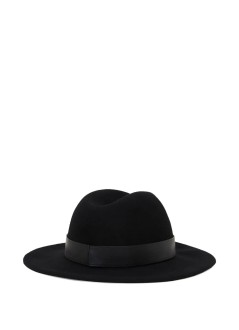karl lagerfeld cap womank signature fedora hat - a1w33182 999