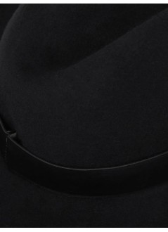 karl lagerfeld cap womank signature fedora hat - a1w33182 999