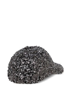 karl lagerfeld cap womank signature herringbone cap - a4w33005 2em