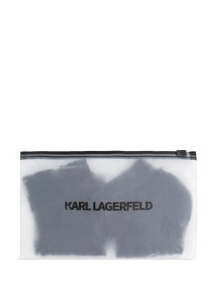 karl lagerfeld calcetines mujer k monogram mesh socks 2p - a3w47032 999