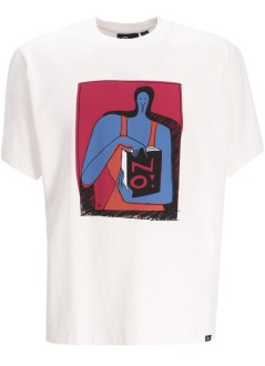 by parra camiseta hombre no books - 54105 white
