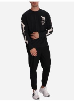 by parra camiseta hombre dog training - 54111 black