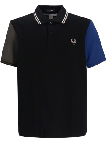 comme des garçons shirt polo manmens t-shirt knit - fpt501w25 black