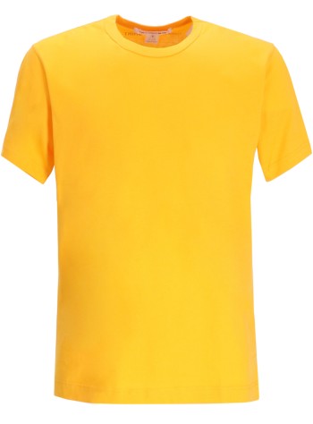 comme des garçons shirt t-shirt manmens t-shirt knit - fpt006w25 yellow