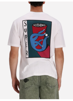 by parra camiseta hombre super nothing - - 54100 white