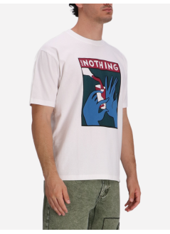 by parra camiseta hombre super nothing - - 54100 white