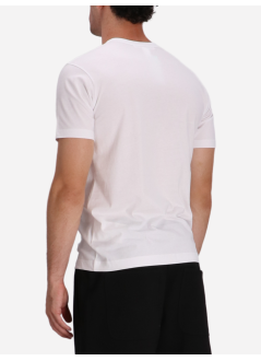 comme des garçons shirt t-shirt manmens t-shirt knit - fpt002w25 white print