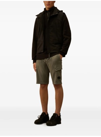 c.p.company pantalon corto hombre sweatbermuda cargo in light fleece - 19cmsb704a002246g 921 2