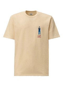 c.p.company t-shirt mant-shirts short sleeve in jersey guscette - 19cmts214a110094w 402