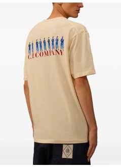 c.p.company t-shirt mant-shirts short sleeve in jersey guscette - 19cmts214a110094w 402