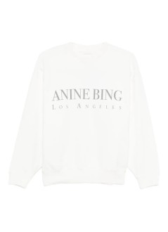 anine bing sweater womanjaci sweatshirt los angeles - a0810134ivy1 ivory