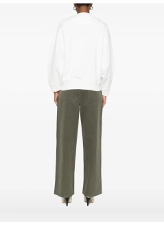 anine bing sweater womanjaci sweatshirt los angeles - a0810134ivy1 ivory