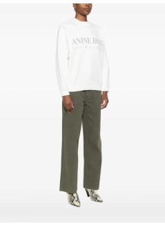 anine bing sweater womanjaci sweatshirt los angeles - a0810134ivy1 ivory