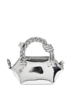 ganni wallet womanganni bou bag nano specchio - a7050 018
