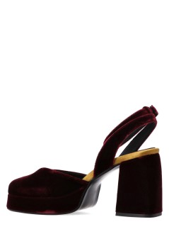 castañer pump mujer verona - 025980 183 burdeos