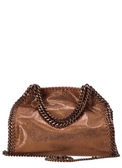 stella mccartney crossbody mujer falabella mini bag eco shiny dotted chamois w - 371223wp0615 8200