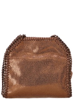 stella mccartney crossbody mujer falabella tiny bag eco shiny dotted chamois w - 391698wp0615 8200
