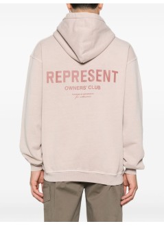 represent sweater manrepresent owners club hoodie - ocm41113 dusty mauve