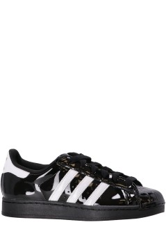 adidas originals sneaker mujer superstar ii w - js4009 cblack ftwwht goldmt