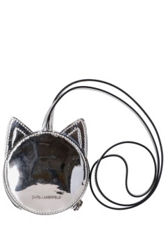 karl lagerfeld crossbody womanikon le chat pouch - a4w32078 290