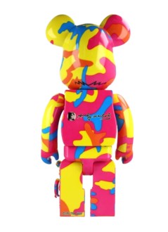 bearbrick decoracion unisexbearbrick 100% 400% andy warhol bwwt 3 - med2335 mu
