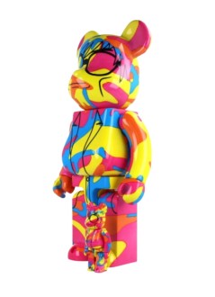 bearbrick decoracion unisexbearbrick 100% 400% andy warhol bwwt 3 - med2335 mu