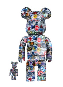 bearbrick decoracion unisexbearbrick 100% 400% nba bwwt 3 - med2457 mu