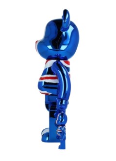 bearbrick decoracion unisexbearbrick 100% 400% sex pistols god save the queen chrome - med2302 mu