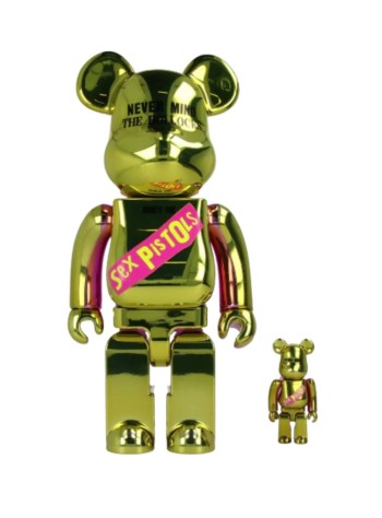 bearbrick decoracion unisexbearbrick 100% 400% sex pistols never mind the bollocks chr - med2122 mu