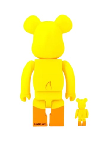 bearbrick decoracion unisex bearbrick 100% 400% tweety - med0614 mu 2