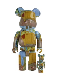 bearbrick decoracion unisexbearbrick 100% 400% van gogh the bedroom - med2362 mu
