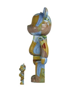 bearbrick decoracion unisexbearbrick 100% 400% van gogh the bedroom - med2362 mu