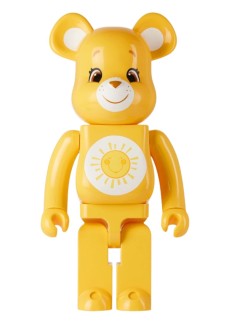 bearbrick decoracion unisexbearbrick 1000% care bears funshine bear - med1307 mu