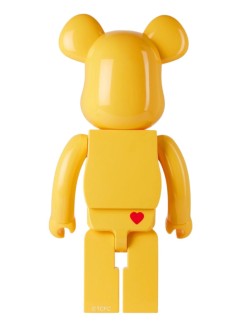 bearbrick decoracion unisexbearbrick 1000% care bears funshine bear - med1307 mu