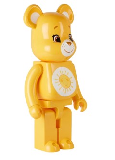 bearbrick decoracion unisexbearbrick 1000% care bears funshine bear - med1307 mu